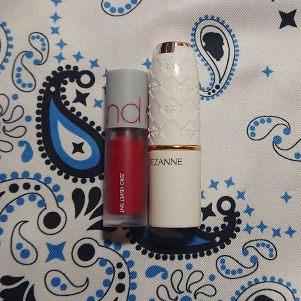 ジューシーラスティングティント/rom&nd/リップティントを使ったクチコミ(4枚目)