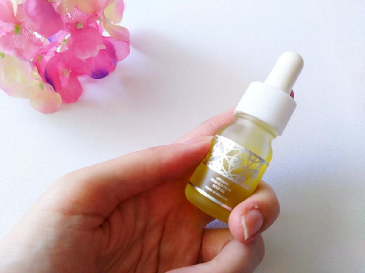 モロッコ100%オーガニック ウチワサボテンオイル/Natural Majesty/フェイスオイルを使ったクチコミ(2枚目)