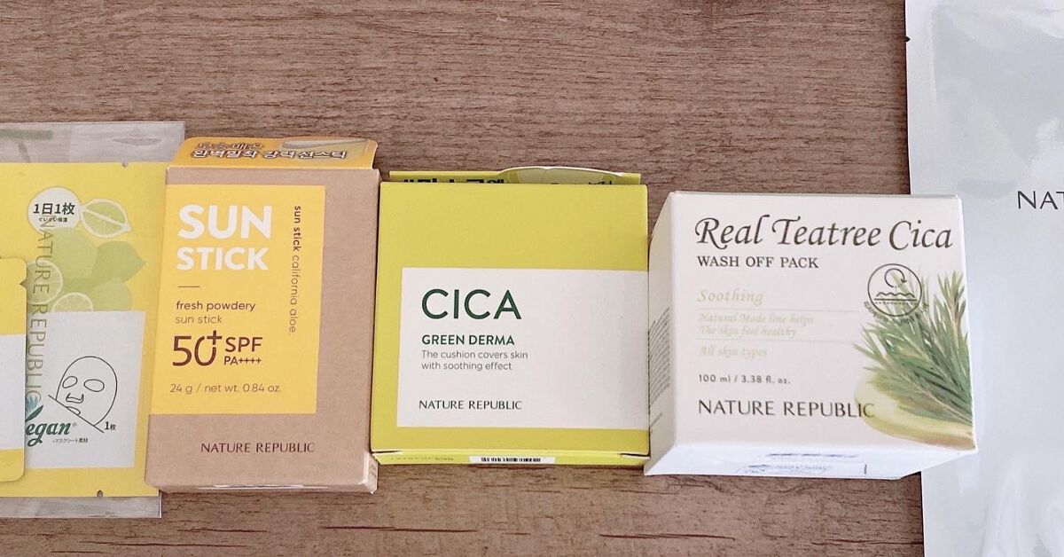 CICA GREEN DERMA The cushion covers skin with soothing effect/ネイチャーリパブリック/クッションファンデーションを使ったクチコミ(1枚目)