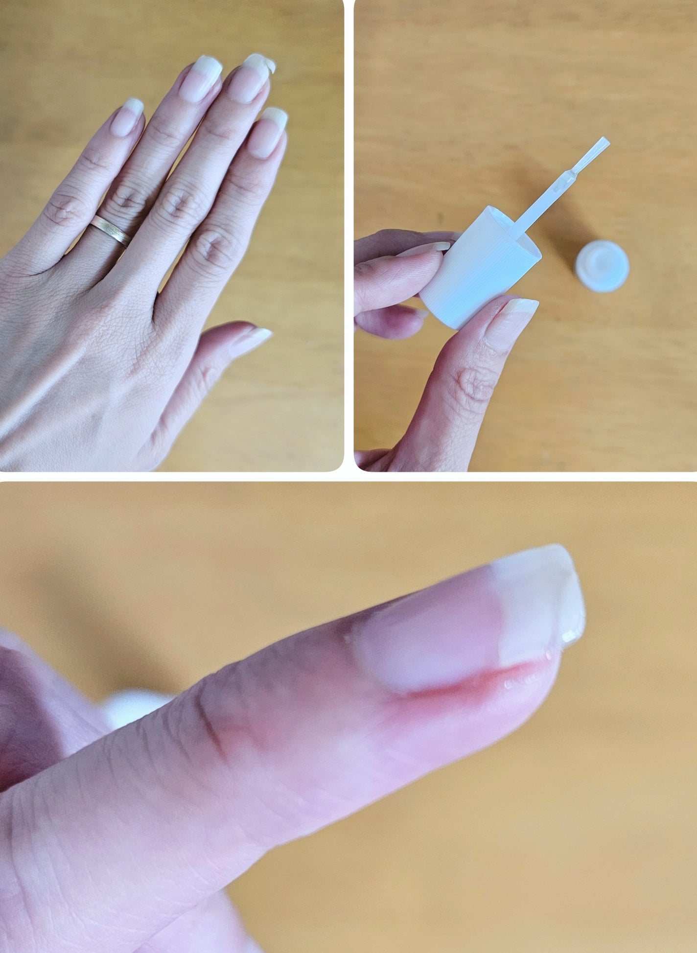 コージー ネイリスト 割れ爪補修グルー/ネイリスト/ネイルオイル・トリートメントを使ったクチコミ(3枚目)