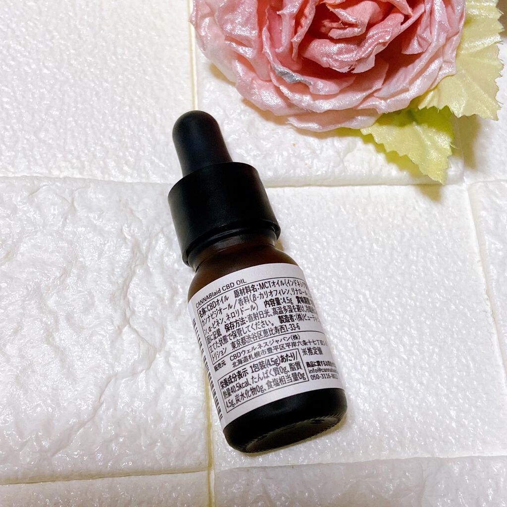 すーみん❤️ on LIPS 「「CANNABlaidCBDオイルナチュラル」のご紹介です☺️..」(2枚目)