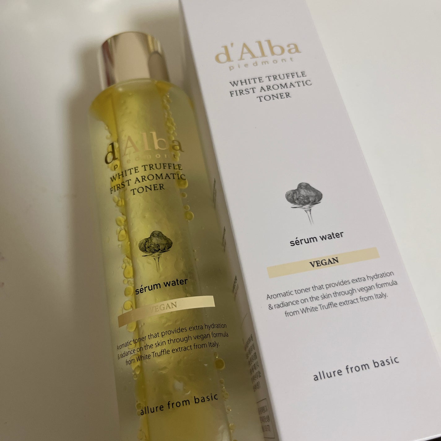 ホワイトトリュフファーストアロマティックトナー/ダルバ/化粧水を使ったクチコミ(1枚目)