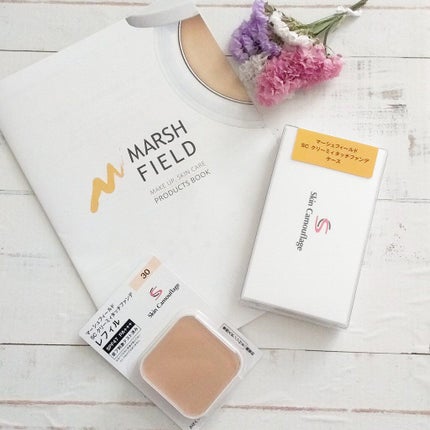マーシュフィールド SC クリーミィタッチファンデ/マーシュ・フィールド/クリーム・エマルジョンファンデーションを使ったクチコミ(1枚目)