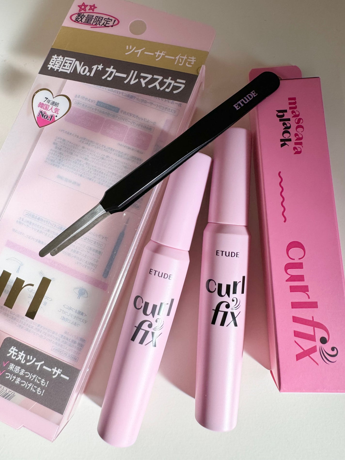 カールフィックスマスカラ/ETUDE/マスカラを使ったクチコミ(7枚目)