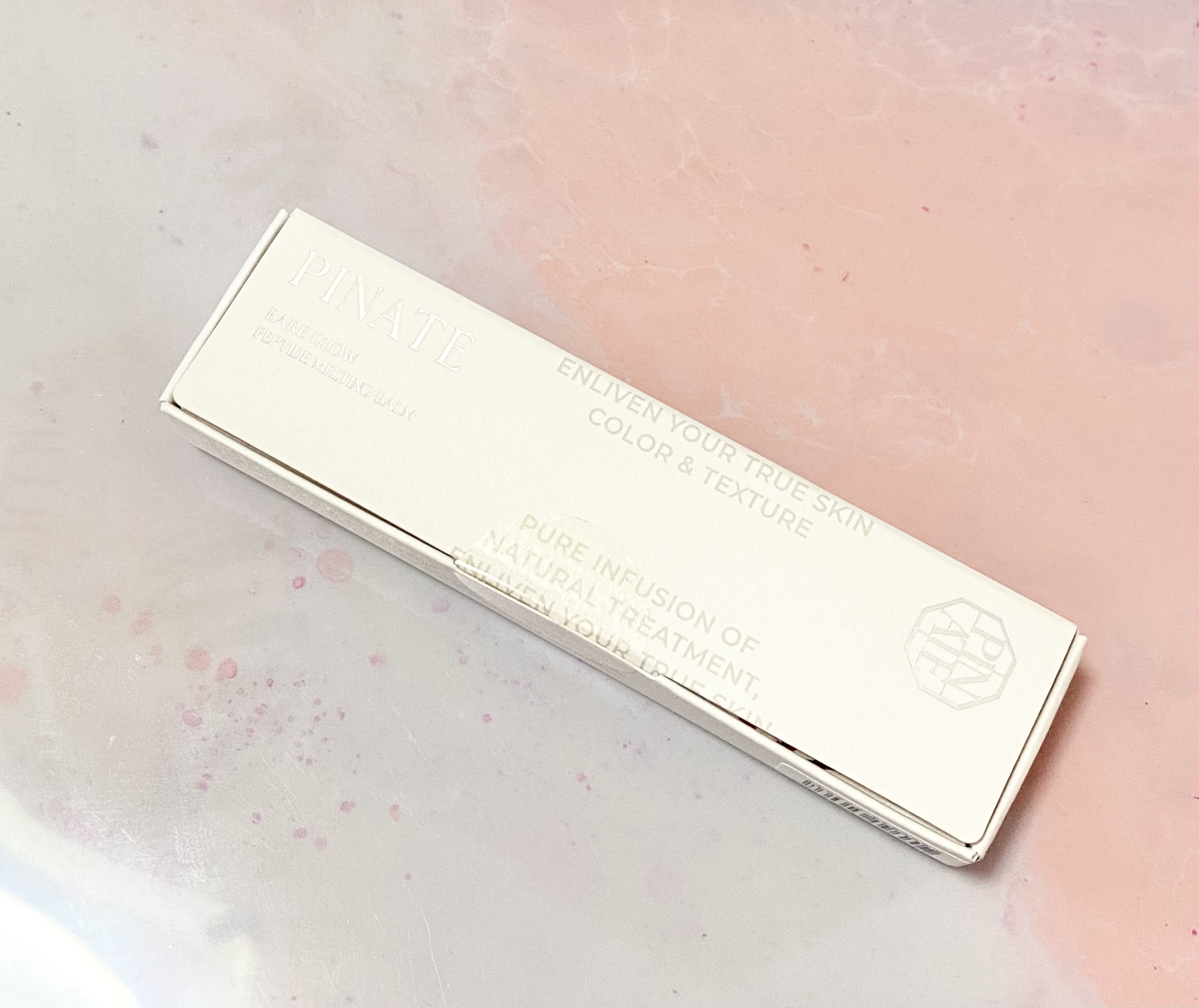 ベアグローペプチドメルティングバーム/PINATE/口紅を使ったクチコミ（1枚目）