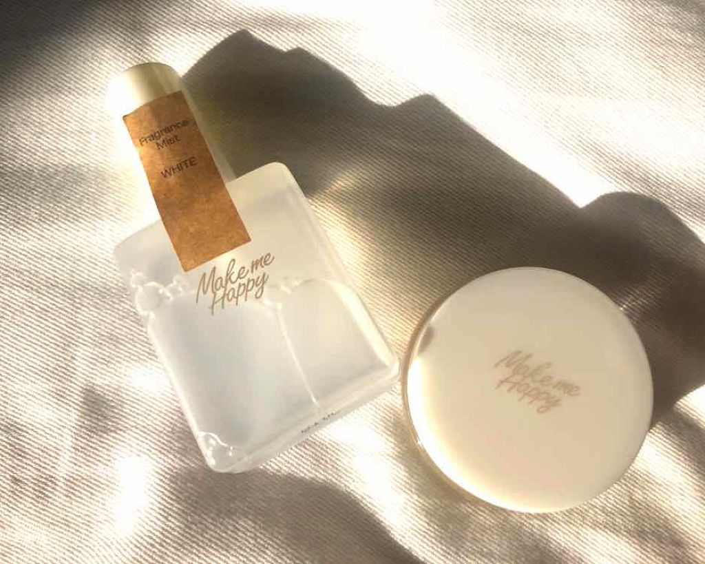 メイクミーハッピー フレグランスミスト ホワイト/キャンメイク/香水(レディース)を使ったクチコミ(1枚目)