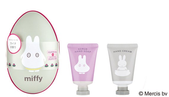 ミッフィー ハンドケアセット（エッグ缶） ライチの香り