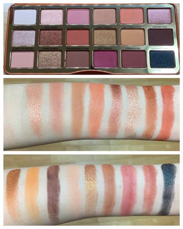 ホット バタード ラム ミニ アイシャドウ パレット/Too Faced/パウダーアイシャドウを使ったクチコミ（3枚目）