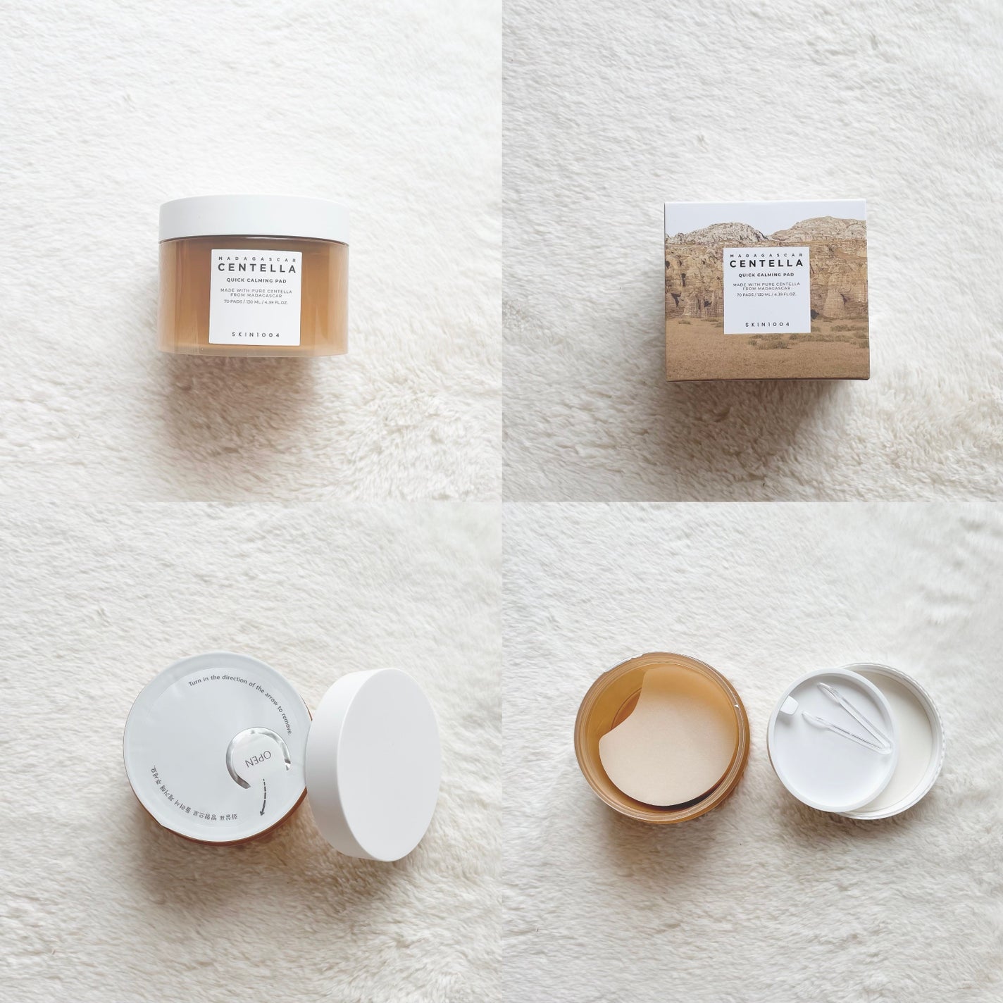 センテラ クイックカーミングパッド/SKIN1004/トナーパッドを使ったクチコミ(2枚目)