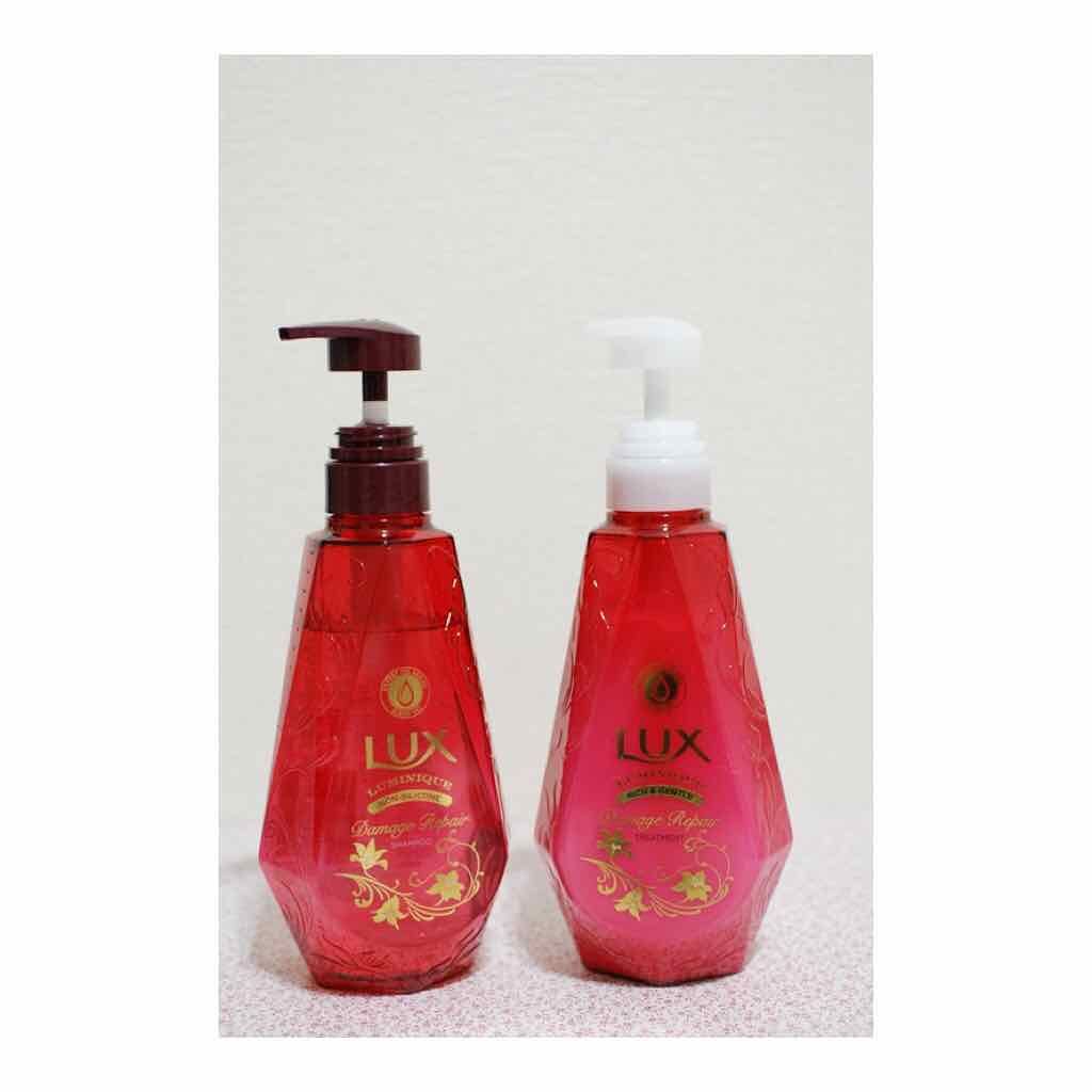 ルミニーク ダメージリペア シャンプー／トリートメント/LUX/市販シャンプーを使ったクチコミ（1枚目）