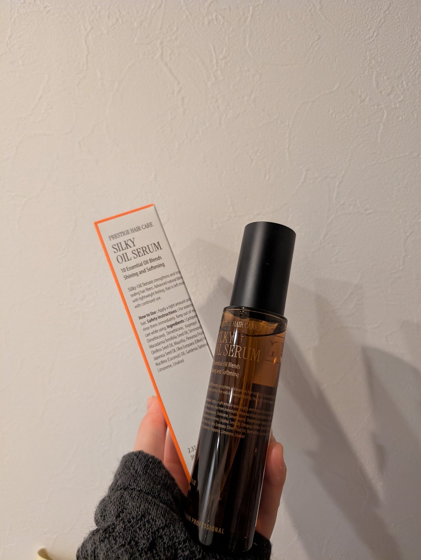 SILKY OIL SERUM/CULRY SHYLL/ヘアオイルを使ったクチコミ(1枚目)