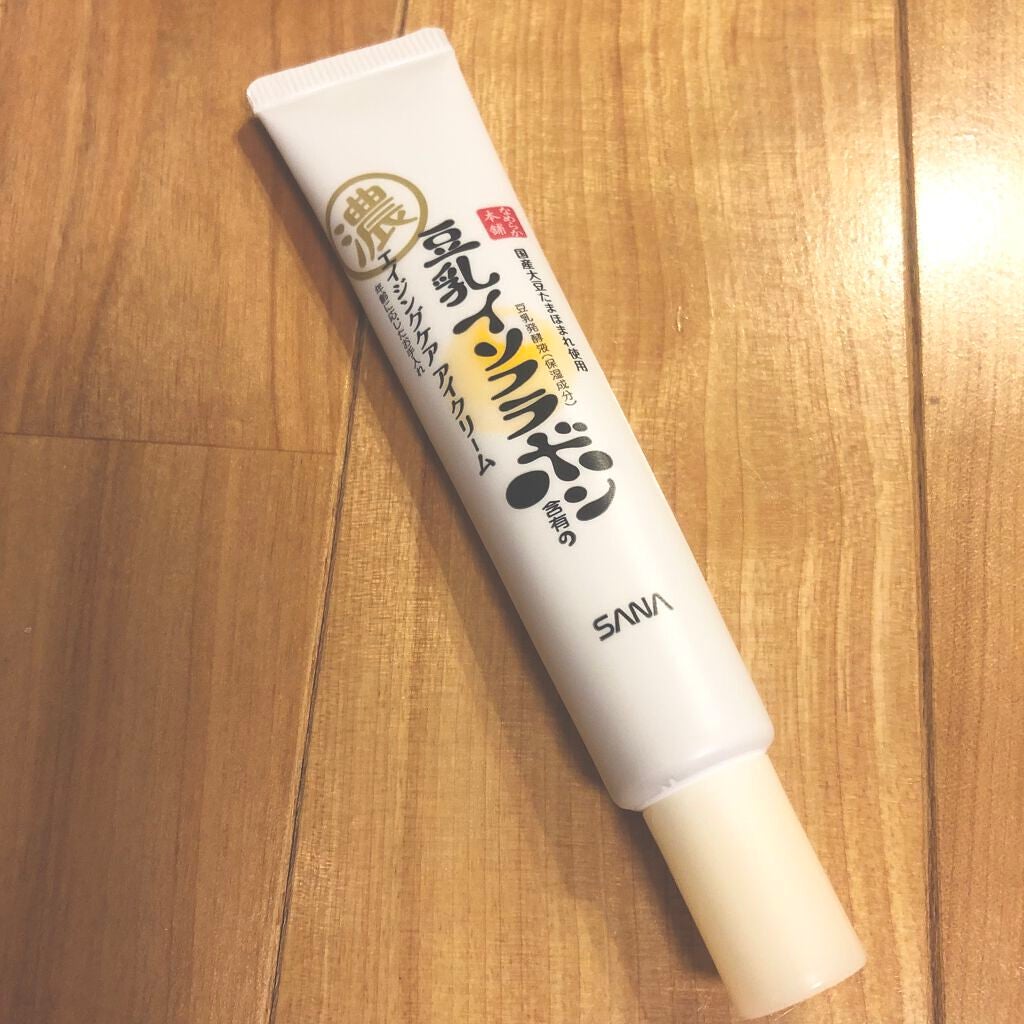 らら☺︎ on LIPS 「豆乳イソフラボンアイクリーム友人から教えてもらい購入!塗ると二..」(1枚目)