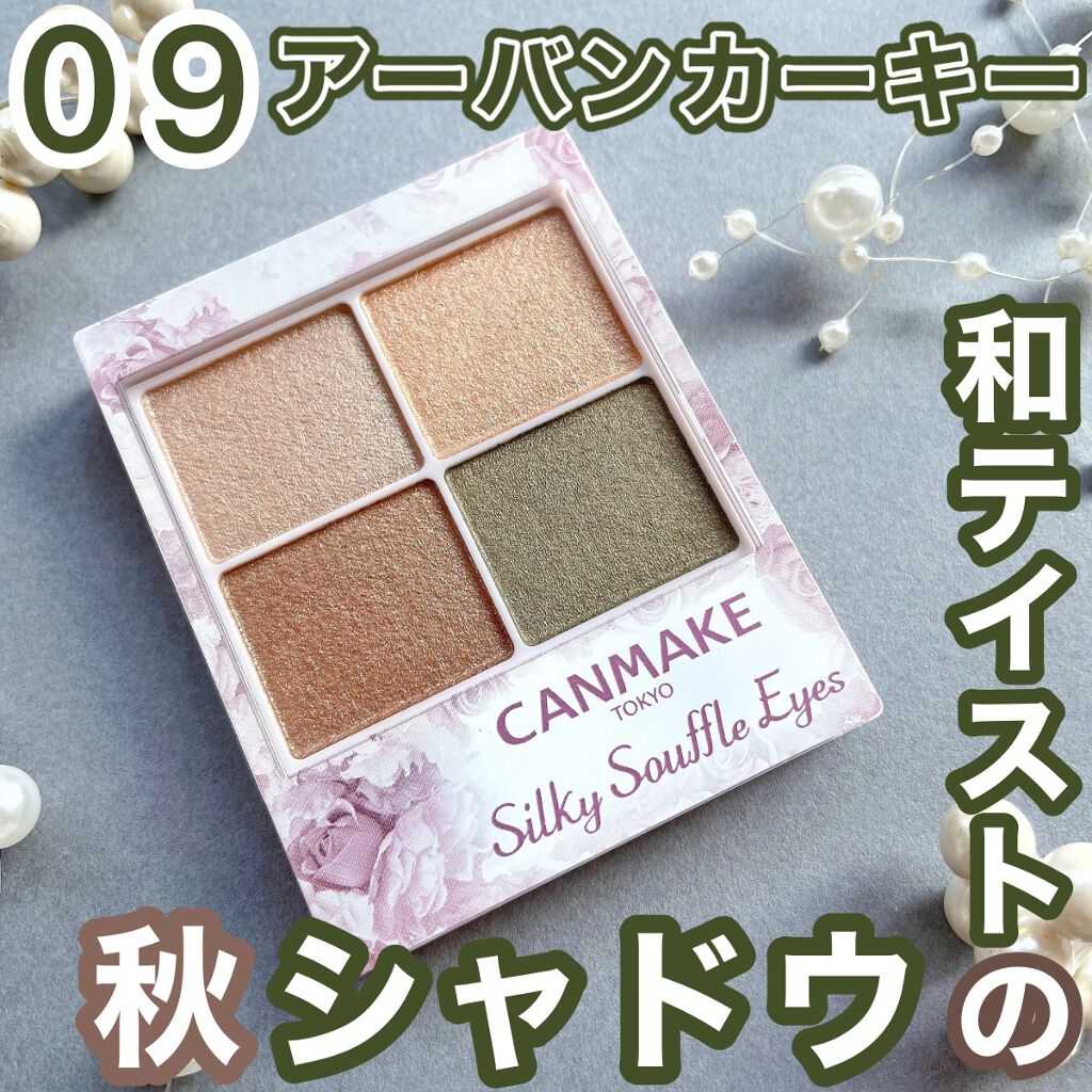 シルキースフレアイズ/キャンメイク/アイシャドウパレットを使ったクチコミ（1枚目）
