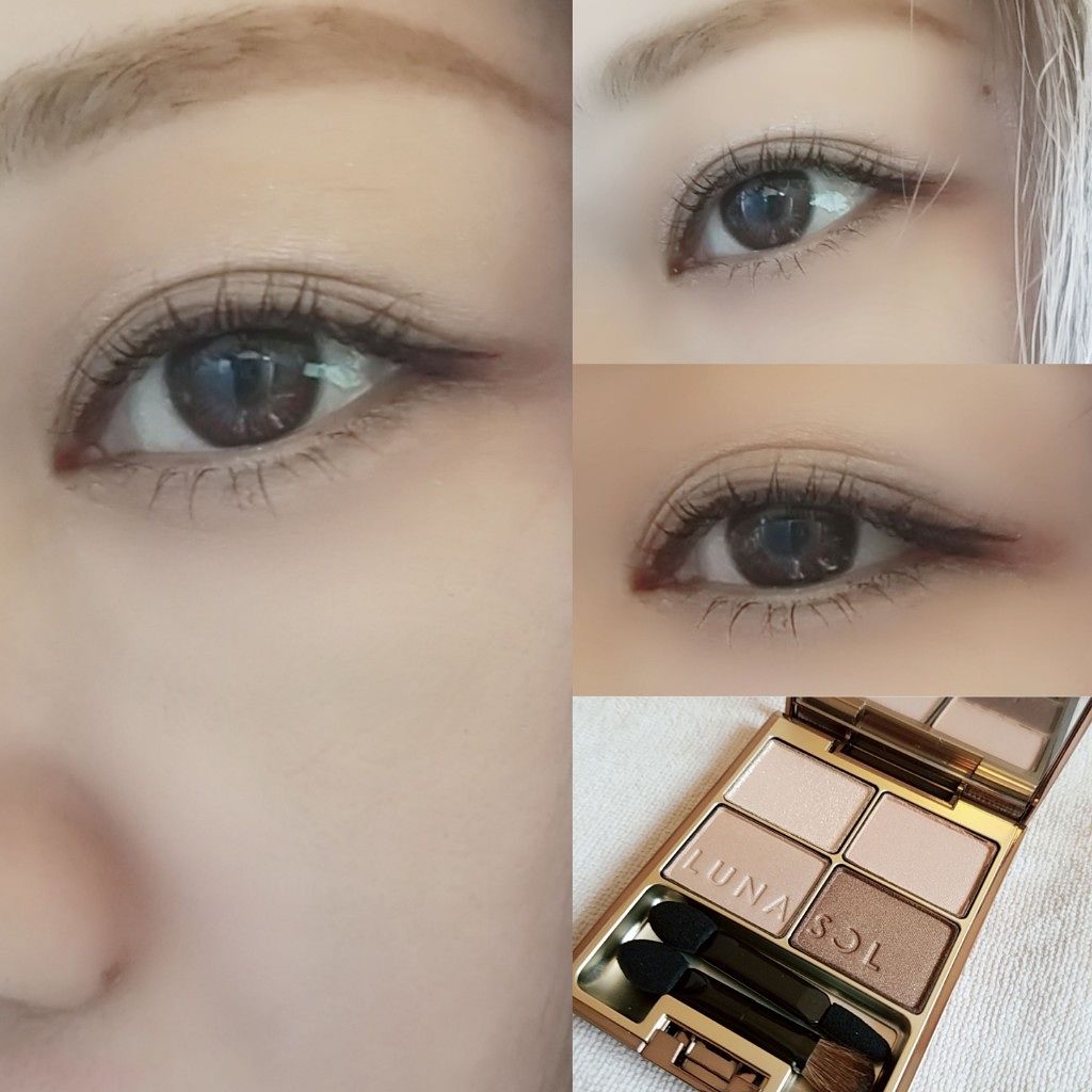 スキンモデリングアイズ/LUNASOL/アイシャドウパレットを使ったクチコミ(3枚目)
