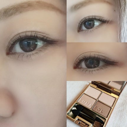 スキンモデリングアイズ/LUNASOL/アイシャドウパレットを使ったクチコミ(3枚目)