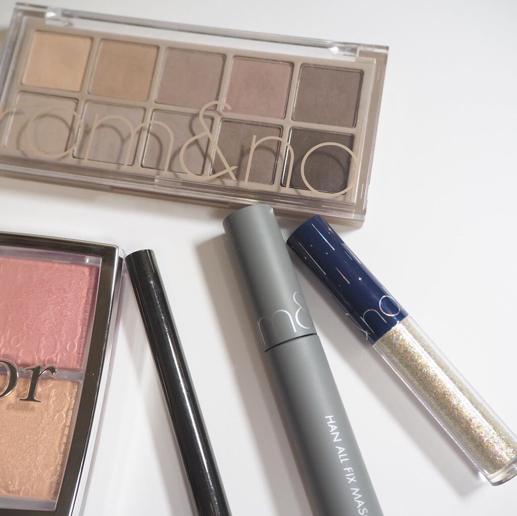 リキッド グリッター シャドウ/rom&nd/グリッターを使ったクチコミ(3枚目)