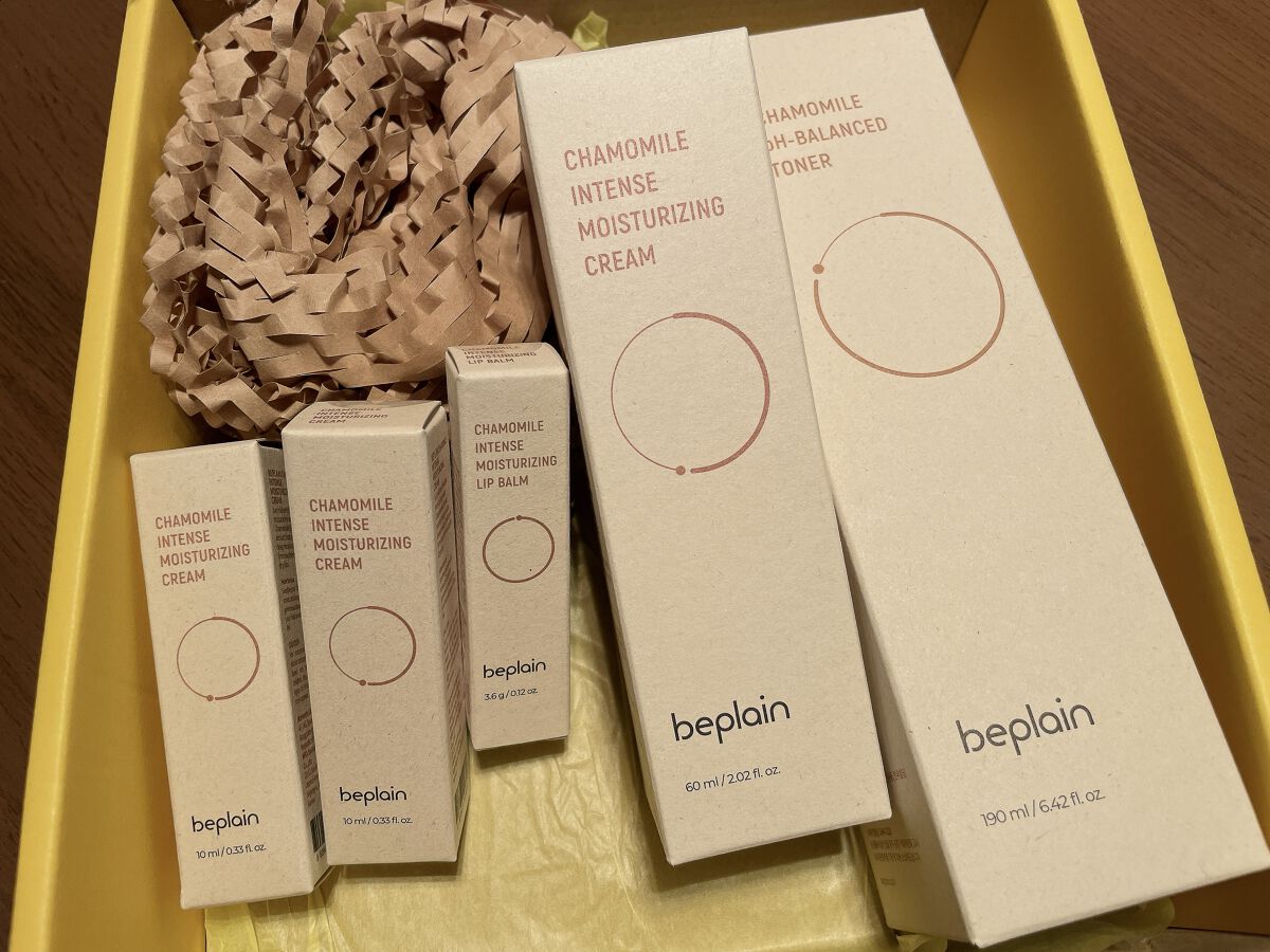 カモミールリップバーム/beplain/リップバームを使ったクチコミ（1枚目）