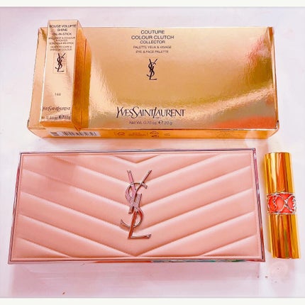 ルージュ ヴォリュプテ シャイン/YVES SAINT LAURENT BEAUTE/口紅を使ったクチコミ(2枚目)