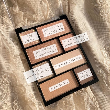 アイシャドウパレット/U R GLAM/アイシャドウパレットを使ったクチコミ(3枚目)