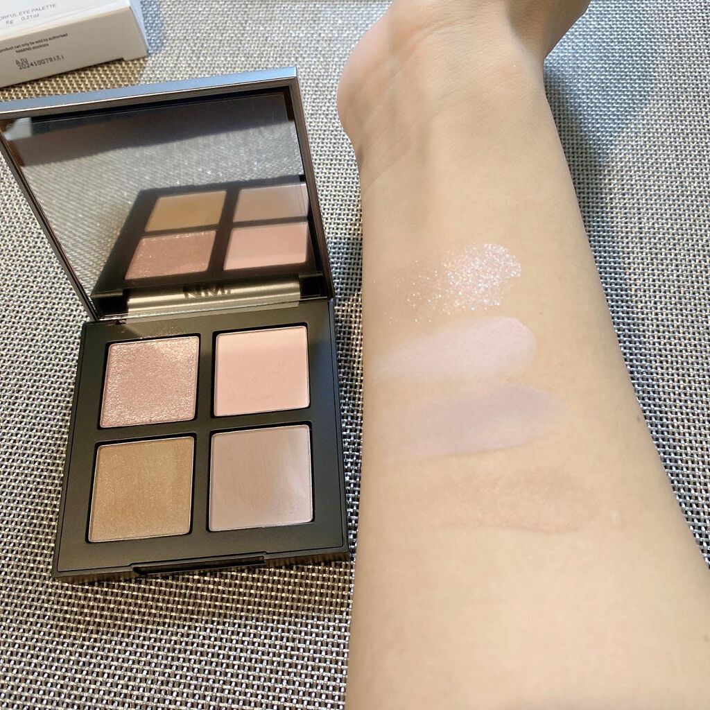 ニュートラルカーキ/NAMING./アイシャドウパレットを使ったクチコミ(2枚目)