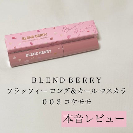 フラッフィー ロング&カール マスカラ/BLEND BERRY/マスカラを使ったクチコミ(1枚目)