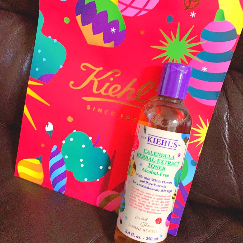 キールズ ハーバル トナー CL アルコールフリー/Kiehl's/化粧水を使ったクチコミ(1枚目)