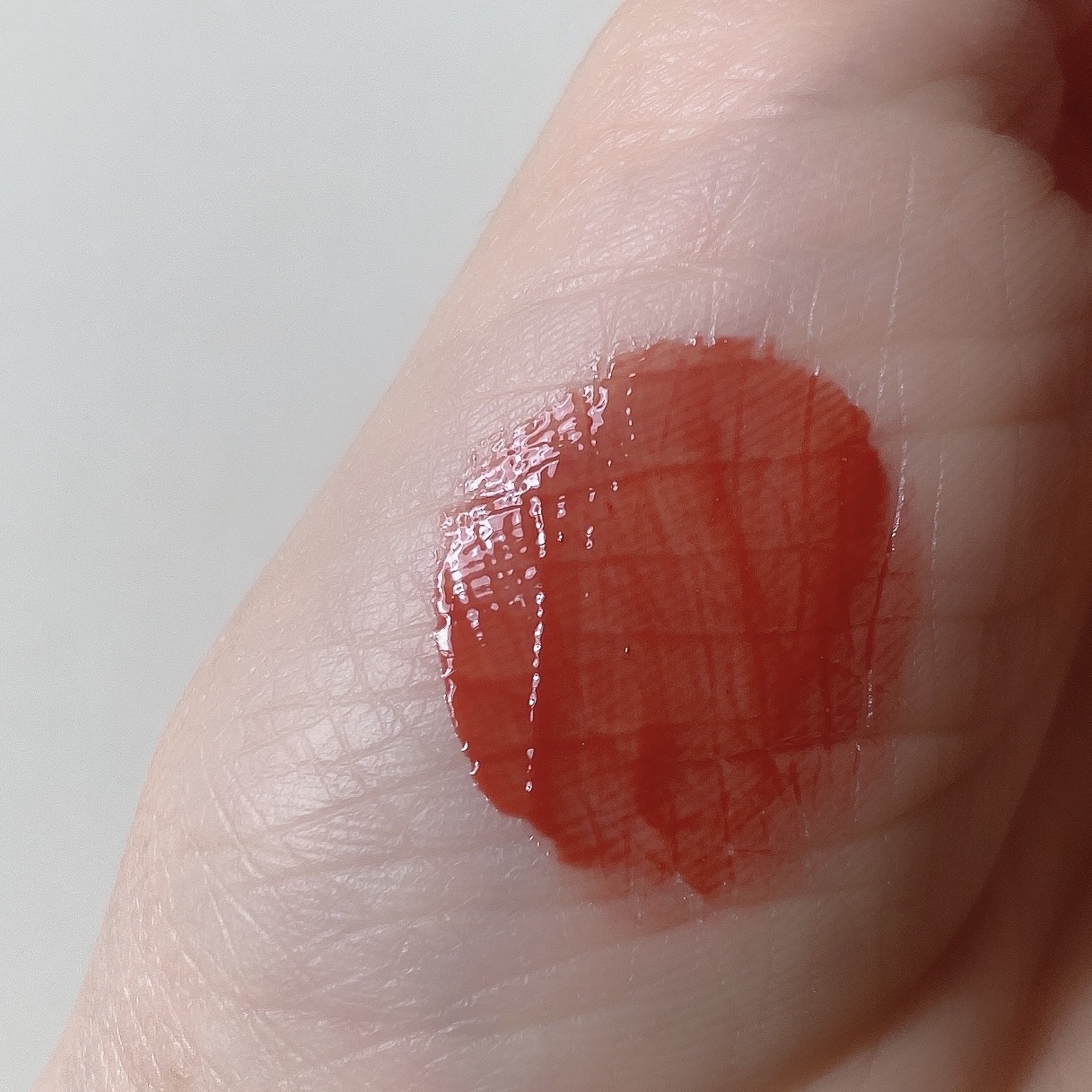 ペリペラ インク ムード グロイ ティント 20 BROWN YAKGWA(甘いブラウン)/PERIPERA/リップティントを使ったクチコミ（2枚目）