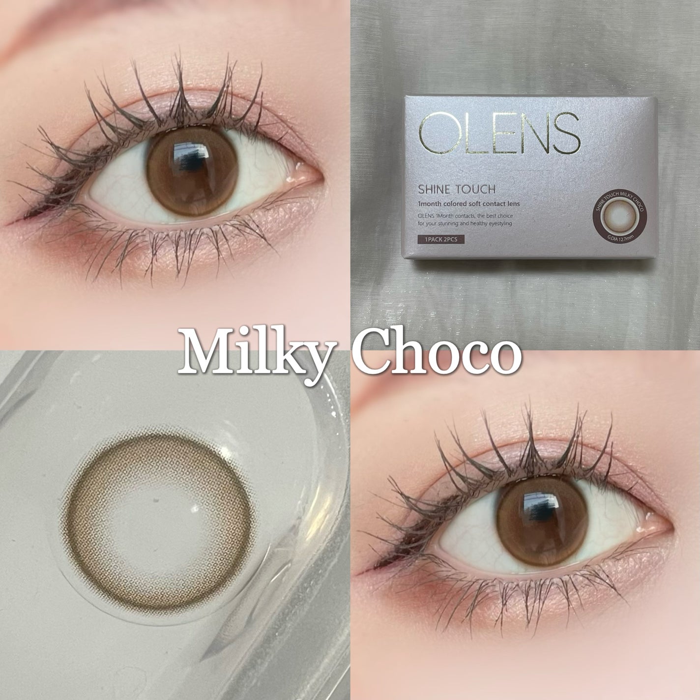 ShineTouch 1day/OLENS/ワンデー(1DAY)カラコンを使ったクチコミ(5枚目)