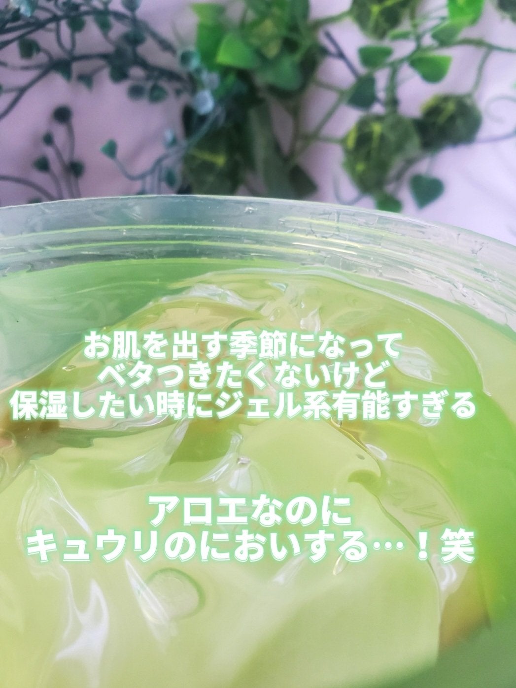 マイルド&モイスチャーアロエジェル/ネイチャーリパブリック/ボディローションを使ったクチコミ(3枚目)