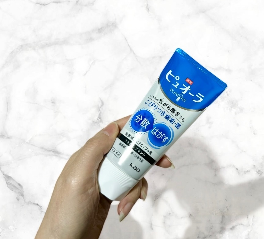 薬用ピュオーラ ハミガキ ストロングミント  115g/ピュオーラ/歯磨き粉を使ったクチコミ（3枚目）