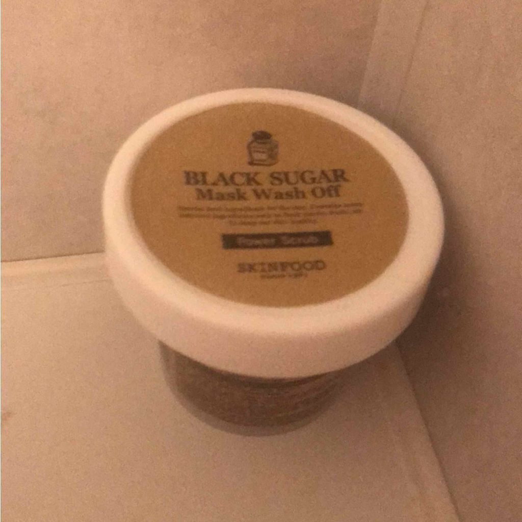 ブラックシュガーマスク ウォッシュオフ/SKINFOOD/洗い流すパック・マスクを使ったクチコミ（1枚目）