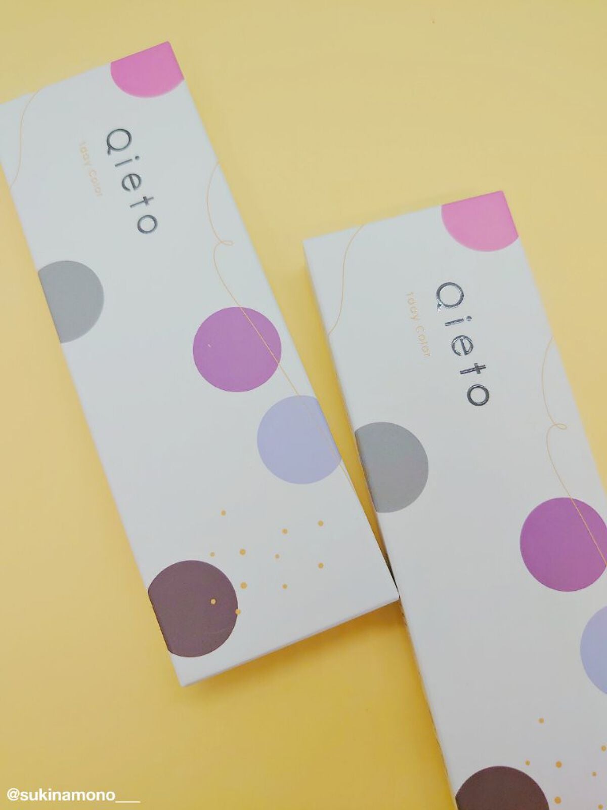 キエトワンデーカラー/Qieto/カラーコンタクトレンズを使ったクチコミ(3枚目)