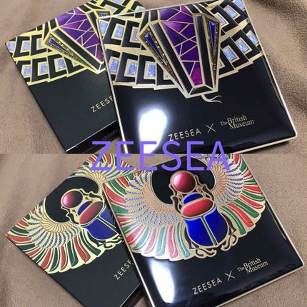大英博物館 エジプトシリーズ アイシャドウパレット/ZEESEA/アイシャドウパレットを使ったクチコミ(1枚目)