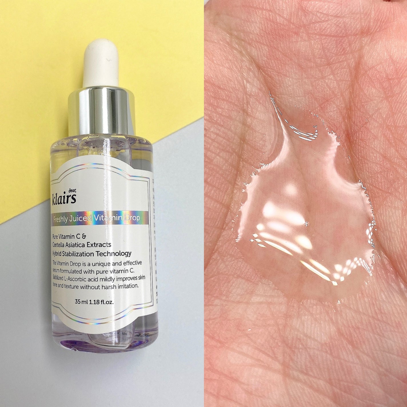 フレッシュリージュースドビタミンドロップ(35ml)/Klairs/美容液を使ったクチコミ(2枚目)