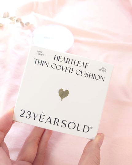 ハートリーフシーンカバークッション/23years old/クッションファンデーションを使ったクチコミ(8枚目)