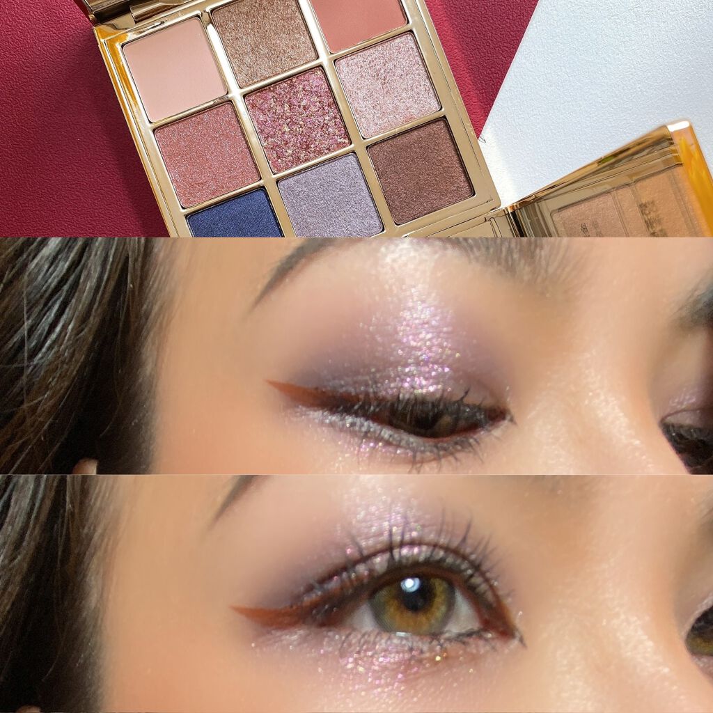 長相思シリーズ 9色アイシャドウパレット/CATKIN/アイシャドウパレットを使ったクチコミ(2枚目)