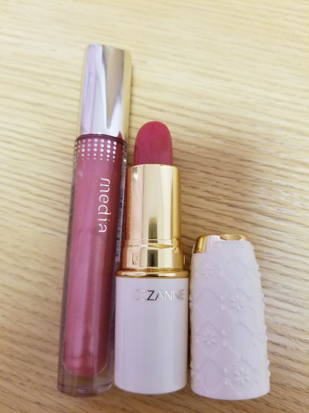ラスティング リップカラーN/CEZANNE/口紅を使ったクチコミ（1枚目）
