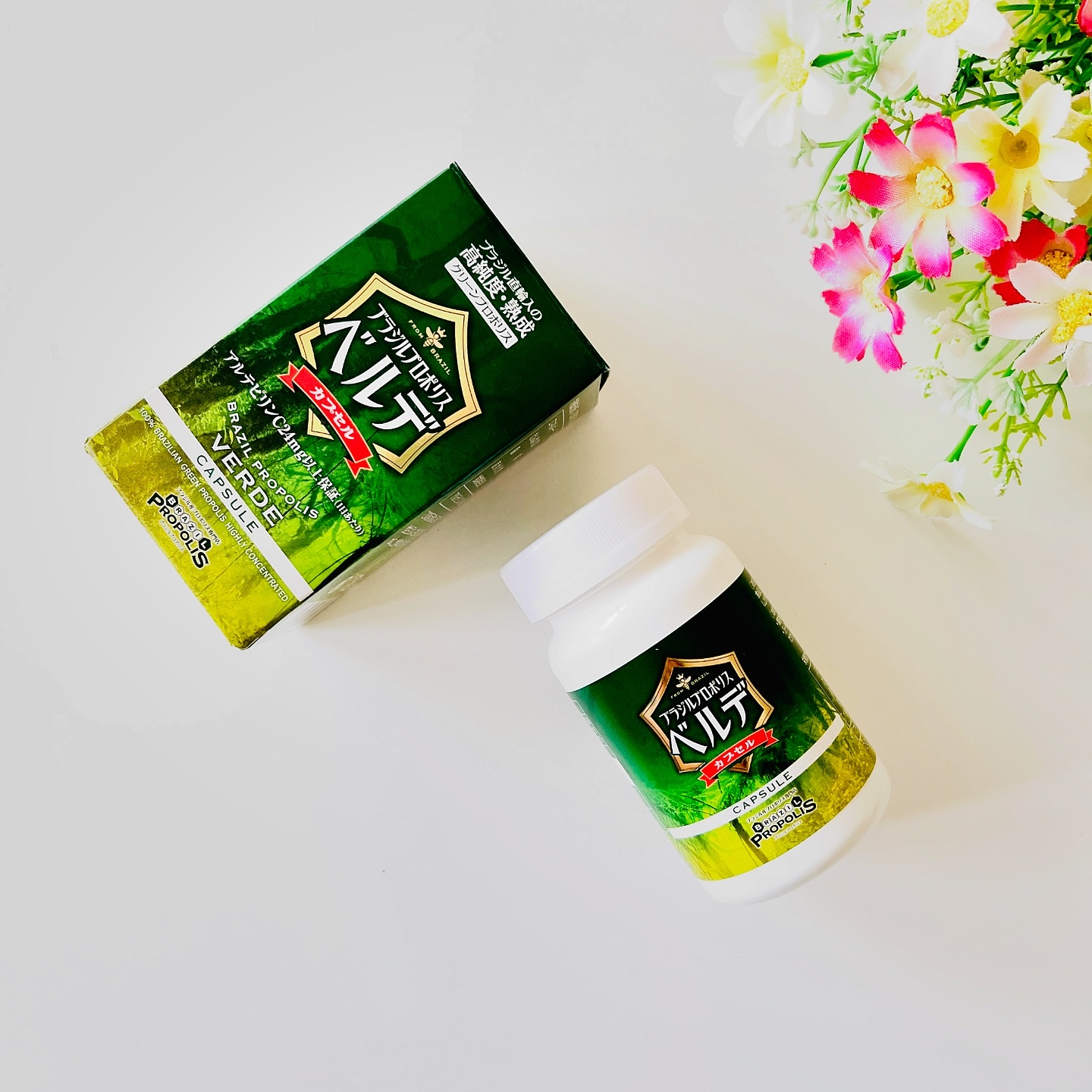 ブラジルプロポリスベルデカプセル/コパル物産/健康サプリメントを使ったクチコミ（1枚目）