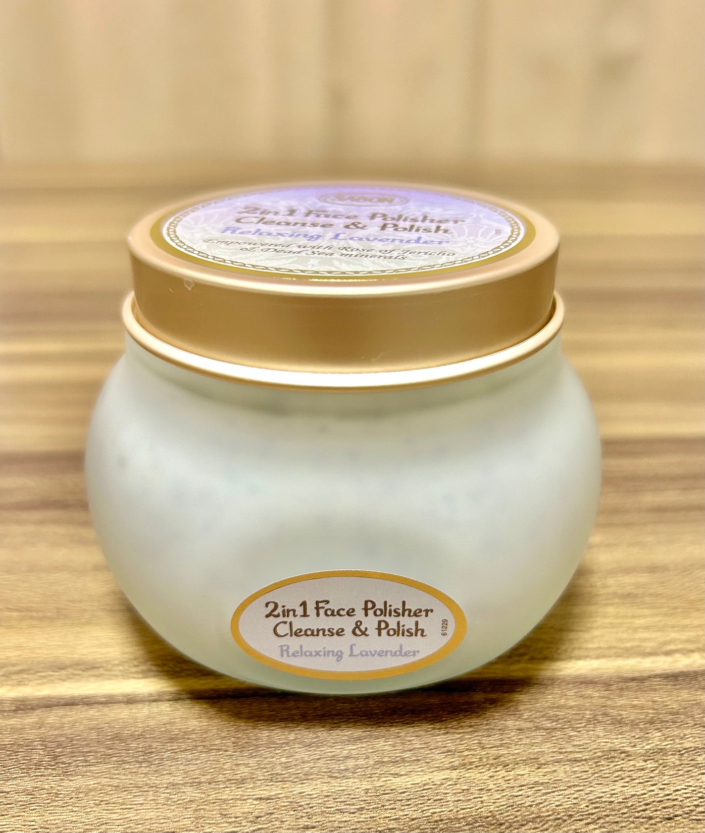 も on LIPS 「SABONフェイスポリッシャー(リラクシング)ラベンダー───..」(1枚目)