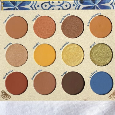 Limoncello Eyeshadow Palette/ColourPop/アイシャドウパレットを使ったクチコミ（2枚目）