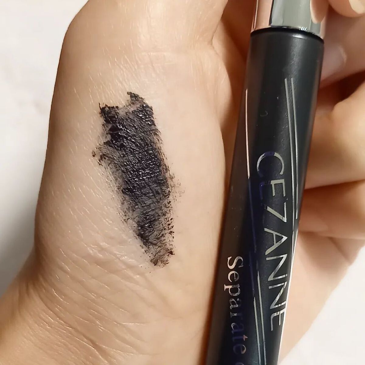 セパレートロングマスカラ/CEZANNE/マスカラを使ったクチコミ（3枚目）