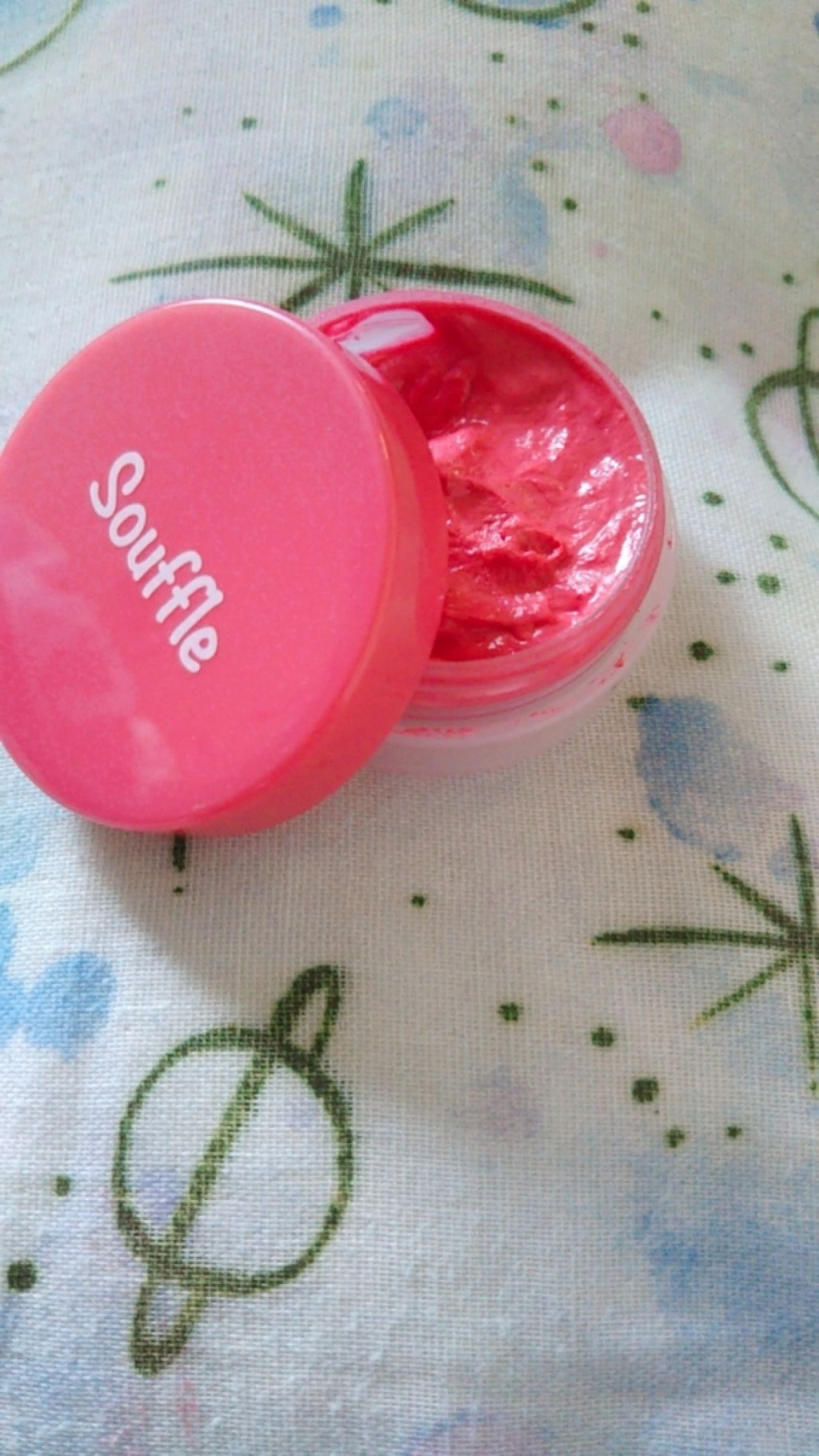 スフレチーク Souffle/DAISO/ジェル・クリームチークを使ったクチコミ(1枚目)