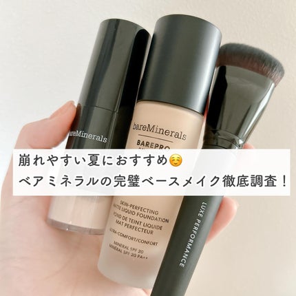 リュクス パフォーマンス ブラシ/bareMinerals/メイクブラシを使ったクチコミ(2枚目)