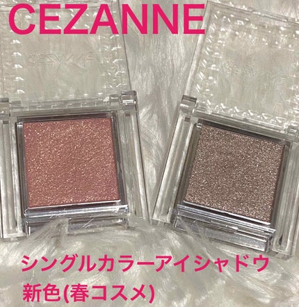 シングルカラーアイシャドウ/CEZANNE/単色アイシャドウを使ったクチコミ(1枚目)