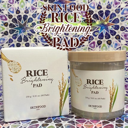 ライスブライトニングパッド/SKINFOOD/トナーパッドを使ったクチコミ(1枚目)