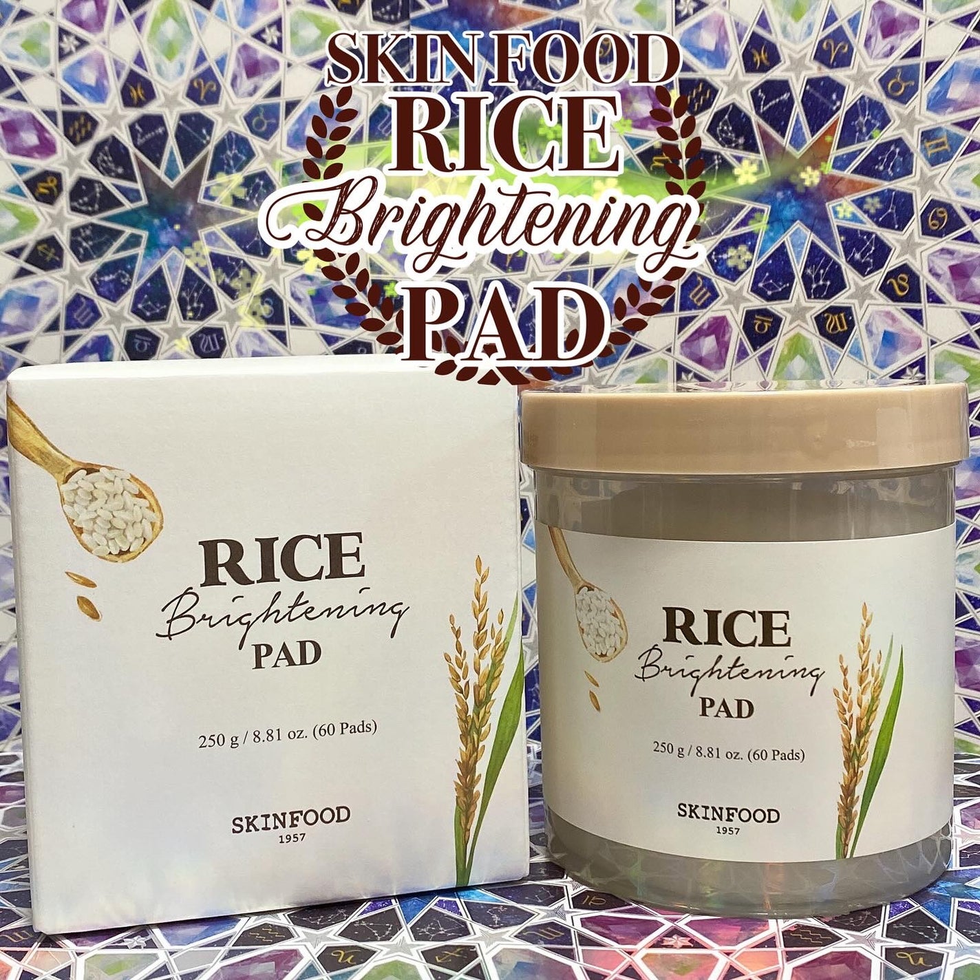 ライスブライトニングパッド/SKINFOOD/トナーパッドを使ったクチコミ(1枚目)