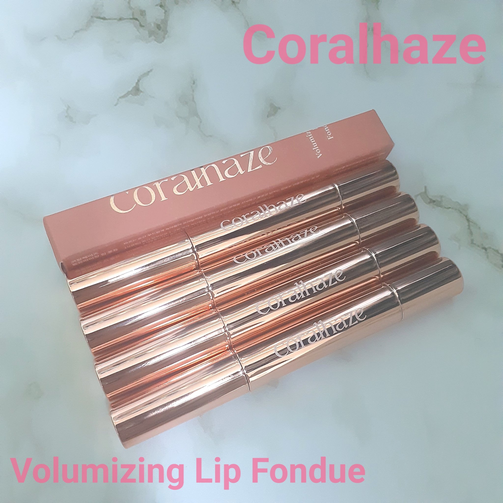 ボリューマイジングフォンデュリップ/Coralhaze/口紅を使ったクチコミ（1枚目）