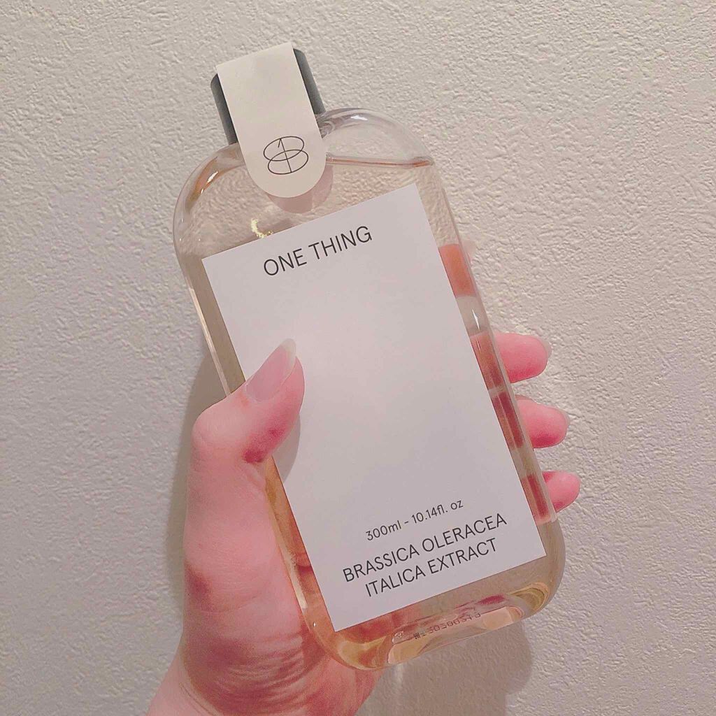 えな on LIPS 「ONETHINGワンシングブロッコリーエキス🥦Qoo10から購..」(1枚目)