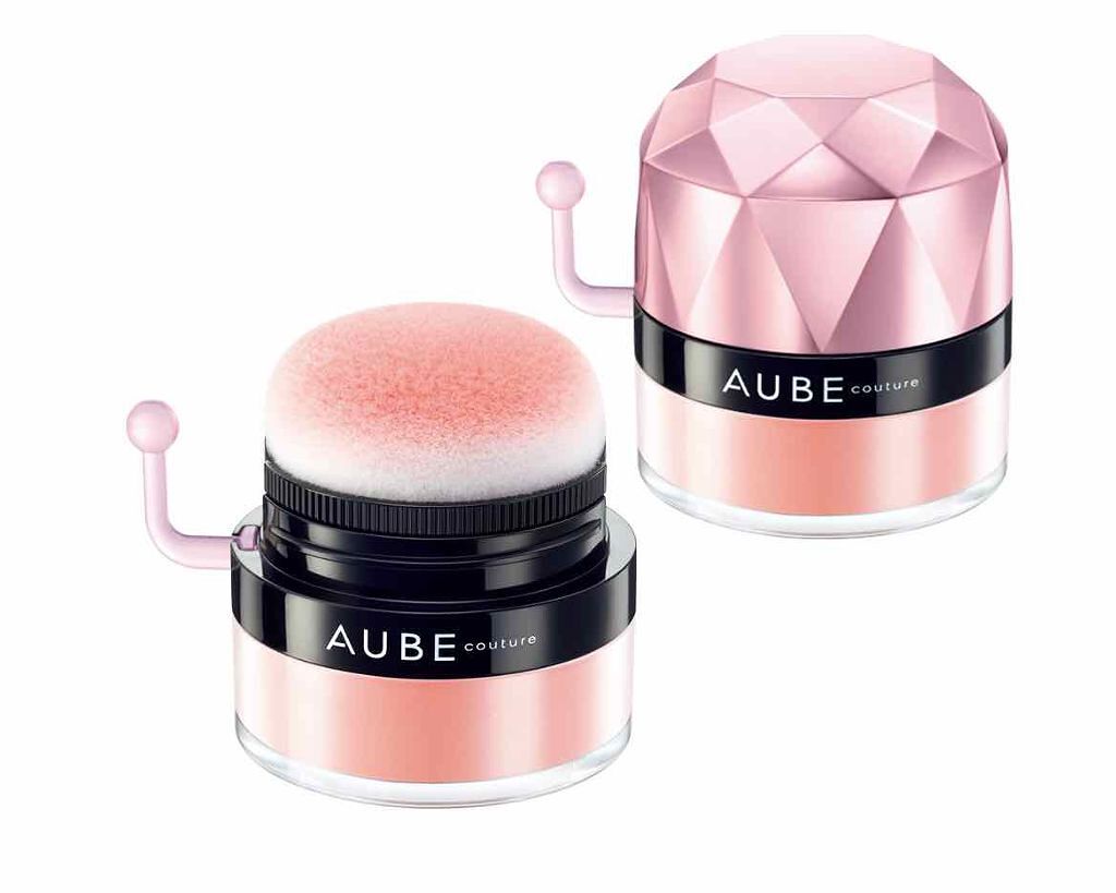 ぽんぽんチーク/AUBE/パウダーチークを使ったクチコミ（1枚目）