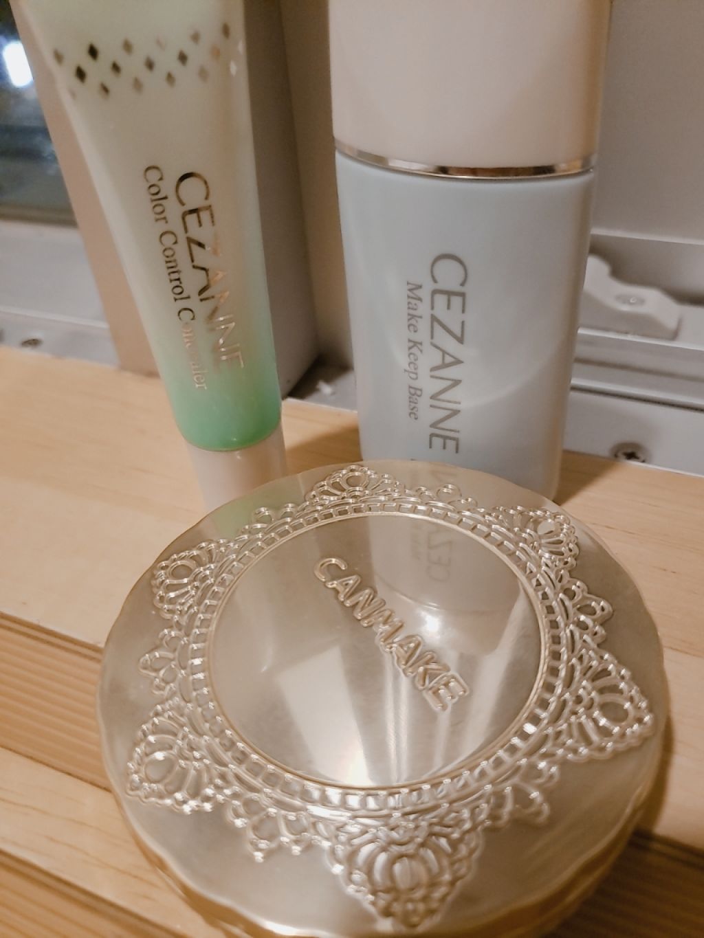 【旧品】マシュマロフィニッシュパウダー/キャンメイク/プレストパウダーを使ったクチコミ（2枚目）